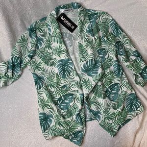 Palm Leaf Blazer